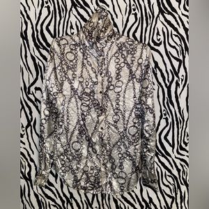 Wild Party long-sleeve button-up